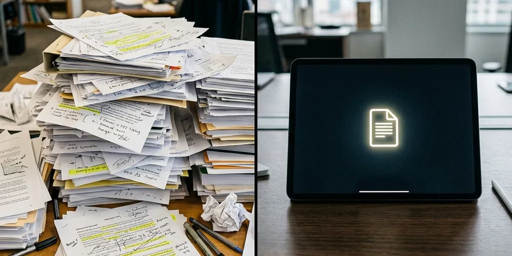 Editorial hero image for the core concept of this post. How to accurately extract specific answers from complex PDF documents using AI
