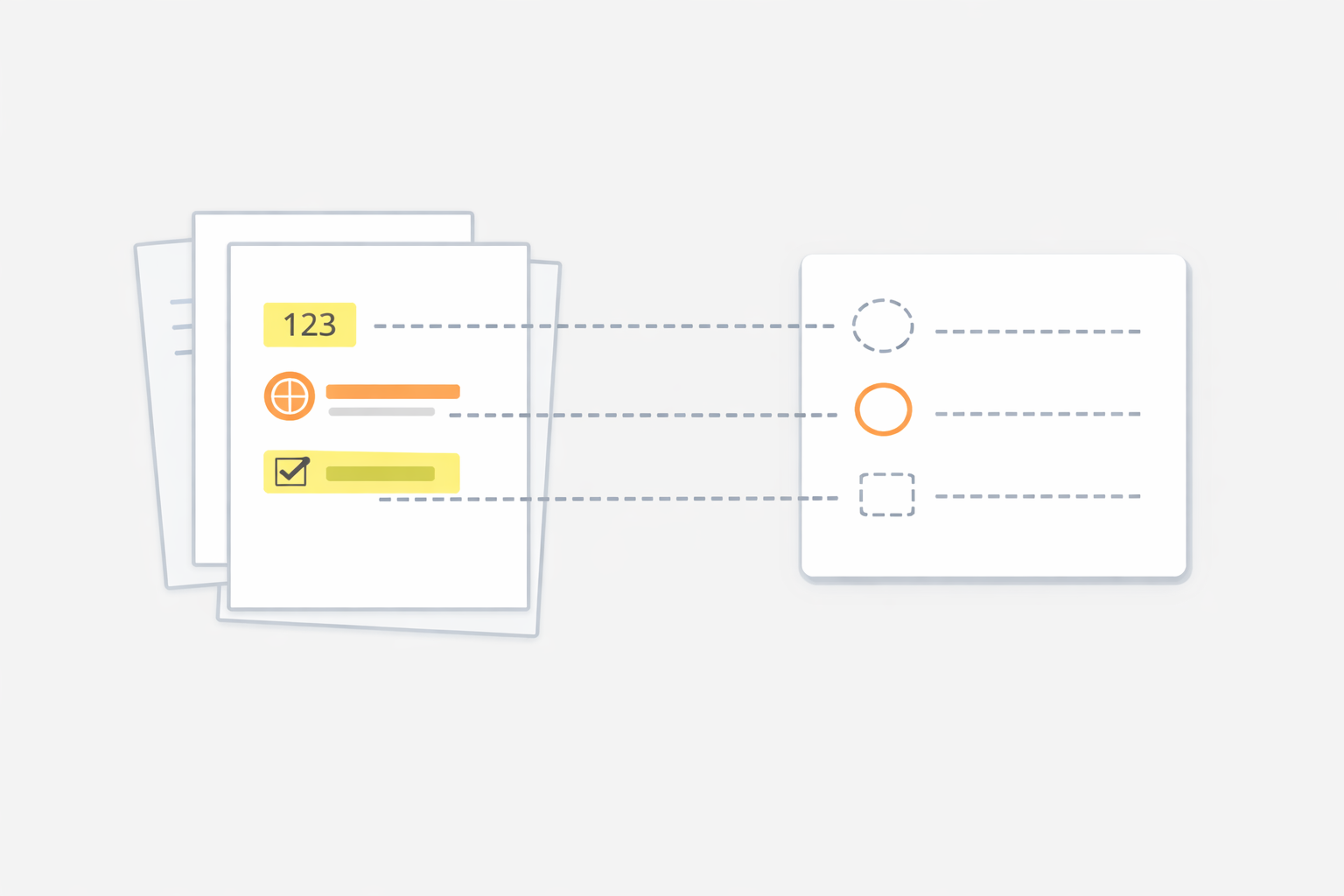 A long PDF being summarized into short bullets while the reader checks numbers, scope, and missing conditions against the source pages.
